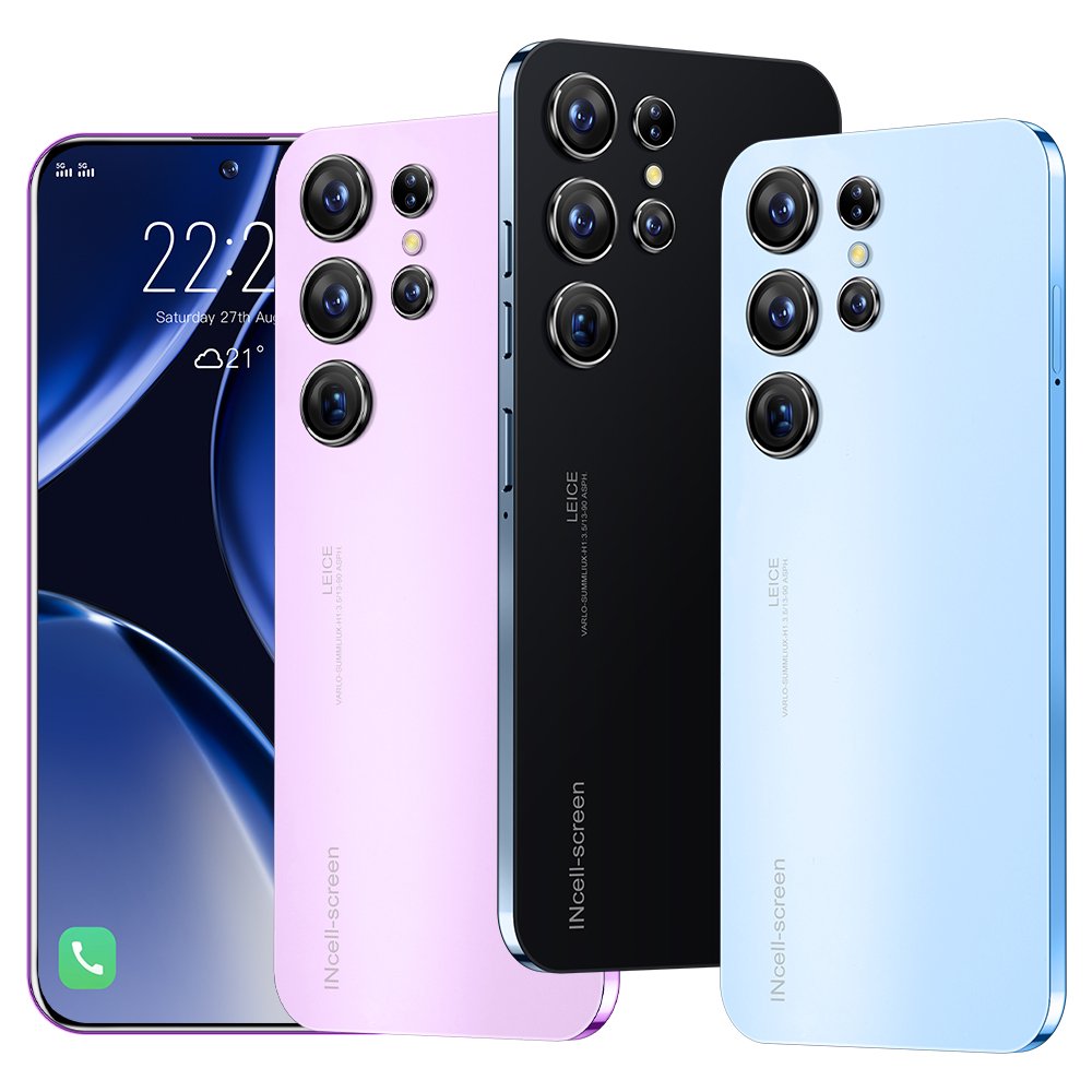 S23 Ultra Mobile Phone 6.8-inch waterdrop screen 16GB cell phone 3G and 4G 5G Smartphone